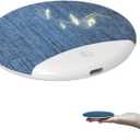 Bluetooth Pillow Speaker-Mini Bone Conduction Bluetooth Sleep Aid, Private Sleep Headphones, Ultra Thin Pillow Speaker for Adult (Ellipse)