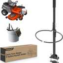 Wyckoff Zero-Turn Mower 5-Gallon Bucket Bracket Holder/Handle, Heavy-Duty Universal Fit for Lawn Debris & Tool Transport, 20 LBS Load Capacity, Quick Assembly & Rust-Resistant Steel Design