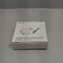 6 Ft Surge Protector Power Strip - 8 Widely Outlets with 4 USB Ports, 3 Side Outlet Extender with 6 Feet Extension Cord, Flat Plug, Wall Mount, Desk USB Charging Station, ETL,White