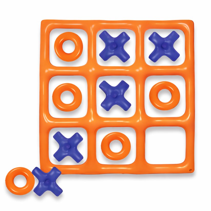 Inflatable Bean Bag Toss Game Inflates to 37.01in x 29.13in. (ages 3+)