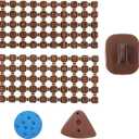 Mini Clay Stamps - Alphabet, Number & Symbols Stamps Set for Ceramic Decorating, Custom Pottery Stamp, Small Fondant Letter Cutters, Embosser Stamp for DIY Cookie Clay Mold Accessories