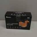 Rechargeable Flameless Glass Pillar CandlesEaster Flameless Candles Decorations,Set of 3, Realistic Flickering LED Light,Remote & Timer, Ideal for Living Room, Bedroom & Easter Dcor (White Glass -Droplet)