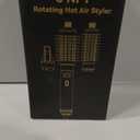 Rotating Blow Dryer Brush,3 in 1 Rotating Hair Dryer Brush Spinning with Detachable Brush(2" & 1.5"),3 Heats and 2 Speeds Spin Hot Air Brush for Curl, Straight