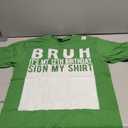 Bruh It's My 12th Birthday Sign My Shirt 12 Year Old T-Shirt Medium, Grass Green 