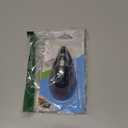 KitchenIQ 50009 Edge Grip 2-Stage Knife Sharpener, Black, Coarse & Fine Sharpeners, Compact for Easy Storage, Stable Non-Slip Base, Soft Grip Rubber Handle, Straight & Serrated Knives