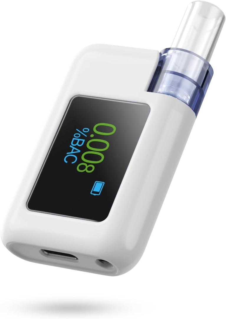 Portable Breathalyzer, Type-C Breathalyzers for Alcohol Personal Use