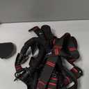 Upgraded Pull Up Assistance Bands, Heavy Duty Resistance Bands with Handles, Exercise Band with Door Anchor, Adjustable Workout Band Set for Pull Up Bar, Full Body Strength&Muscle Training, Home Gym (Black and Red)