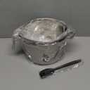 Marsheepy Double Boiler Pot Set, 2500ML（2.3QT） Mixing Bowl for Chocolate Melting, 4000ML（3.63QT） Stainless Steel Pot With Silicone Spatula for Melting Chocolate, Candy, Candle, Soap, Wax