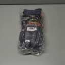 2 x Heat Logic Thermal Winter Gloves, Touchscreen Compatible with Fleece Lining For Cold Weather, Water-Resistant Hiking Gloves (Gray, S)