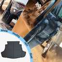 All Weather Rear Cargo Liners Trunk Tray Mats Protector Custom Compatible with 2018 2019 2020 2021 2022 2023 2024 2025 Toyota Camry, 3D Waterproof Durable Odorless Flexible Black TPO Accessories