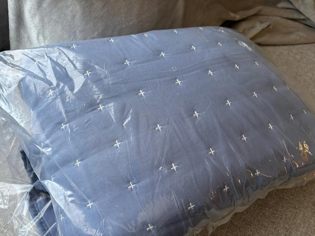 Dreamy Nights Comfy Delights Cal King Quilt Set 118x106 + 20x36 (2) in