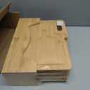 ZENFUN 4 Pack 12.5"L x 9.8"W Bamboo Cutting Boards with Holder, Wood Cutting Board Set, Chopping Boards Set with Food Icons, Kitchen Cutting Board Ideal for Meat, Fish, Bread, Vegetable, Fruit