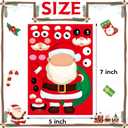 2 x Christmas Stickers for Kids 32PCS Christmas Stickers for Crafts Kids Make Your Own Face Sticker s Crafts for Toddlers Xmas Sticker