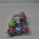 Nobleza Dog Tennis Balls 12 Pack, Durable Bouncy Floatable Squeaky Tennis Balls for Dogs for Fetch & Exercise, Training Interactive Natural Rubber Squeaky Dog Ball for Small Medium Dogs, 2.5in (2.5 in - Moderate Chewer, Mix Color)