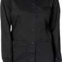 Amazon Essentials Women's Scrub Snap Jacket, M