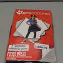 Morph Police Officer Costume For Girls, Cop Costume For Girls, Girl Police Officer Costumes Blue, Kids Halloween Costumes (4-6 Years)