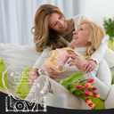 Ithmahco Christmas Crystal Gifts for Mom from Daughter Son, Mom Gifts from Daughters, Last Minute Christmas Presents for Moms, Sentimental Xmas Gift for Moms, Unique Crystal Gift for Mother Birthday