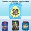 2 x JCHPINE Silicone Cover Case for Bitzee Harry Potter Interactive Digital Pet, Protective Cover for Harry Potter Bitzee Pets Accessories (Blue)