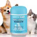 LOVITA Hip + Joint Supplement for Pets - Supports Mobility & Joint Health for Dogs & Cats - 60 Capsules, Chicken Flavor