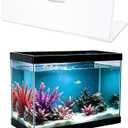 Aquarium Canop Polycarbonate 29 x 11.38 x 0.24 for 20/29/37 Gallon Without Center Brace Aquariums Cover Aquarium Lid，Clear