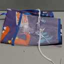 Car Window Shade for Baby, 2 Pack Car Sun Shades with Storage Net Pocket Auto Window Curtain 7 Suction Cups Blue Dinosaurs for Sun/Heat/UV Rays Protection Kids