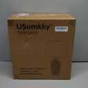 24 inch Vintage Ceramic Table Lamp with 5FT Cord - Single Farmhouse Rustic Bedside Lamp with Natural Textured Finish, Nightstand Lamps for Living Room, Bedroom, End Table Beige