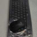 Logitech MK295 Wireless Mouse & Keyboard Combo with SilentTouch Technology, Full Numpad, Advanced Optical Tracking, Lag-Free Wireless, 90% Less Noise - Graphite (Black)