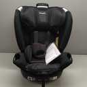 Evenflo Gold Revolve360 Extend All-in-One Rotational Car Seat with SensorSafe (Onyx Black)
