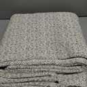 Collive 2x7 Runners Rug for Hallways, Washable Farmhouse Kitchen Runner Rug Boho Non Slip Low-Profile Indoor Entryway Rug, Tan Woven Cotton Bedroom Carpet for Bathroom Doorway (Natural)