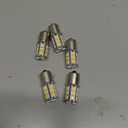 GRV Ba15d 1142 1076 13-5050SMD Warm White LED Bulb AC/DC12V-24V RV Light Bulbs Interior, Replacement for 12Volt Turn Single Light Bulb,Travel Trailer, Boat Lights, Camper Light Bulbs (Pack of 6)