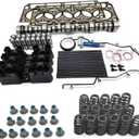 Truck Camshaft Kit Gen 3/4 with Pushrods,Gaskets,Lifters and Trays,Compatible with GM LS V8 Truck 1999-2013 4.8 5.3 6.0 6.2 LS1 LS2 LS6 LQ4 LQ9 Engines