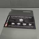 Katuchef Titanium Cutting Board for Kitchen, 100% Pure Titanium Cutting Board,Non Toxic chopping board, Dishwasher safe, Easy to Clean Large Size, 16.1x10