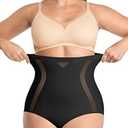 SHAPELLX Shapewear Tummy Control Body Shaper for Women Compression Shape Wear Underwear Girdle Waist Slimming Briefs XX-Large