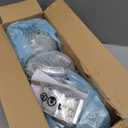 PAPAYA Crystal Chandeliers Clear Chandelier 5-Light Modern Pendant Ceiling Lighting Fixture with Acrylic Crystals & Beads for Girls Room,Living Room,Kitchen Island,Entryway