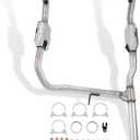 Catalytic Converter Kit Compatible with Mark lt 2006-2008 5.4L V8 & F150 2004-2008 5.4L V8 engine 4WD Transmission, Repklace OE:645829 645471 EPA Compliant