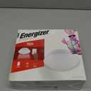 Energizer LED Ceiling Light Fixture, Battery Operated, Wireless Wall Switch Remote, 300 Lumens, Ceiling Light No Electricity, Perfect for Closets, Laundry Room, Garage, Shed and More, 58823-T1