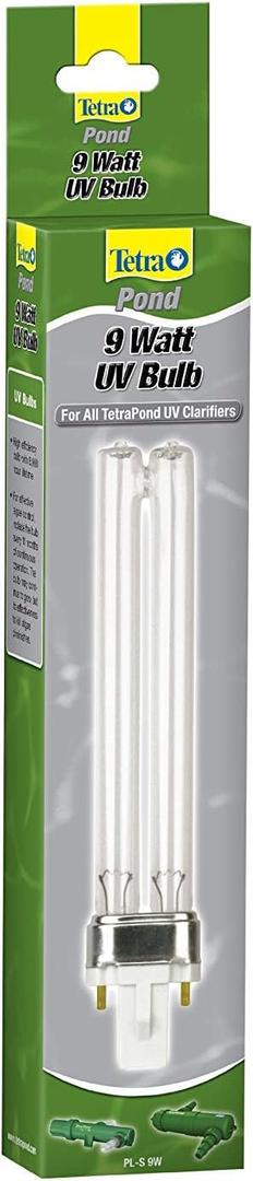 TetraPond Replacement Bulb For GreenFree UV Clarifier, For Clean And Clear Ponds, 9-Watt, 1 Count 