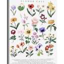 Flowers Cats Canvas Wall Art Botanical Cat Encyclopedic Pictures Wall Decor Whimsical Eclectic Colorful floral Painting Posters Print Artwork for Living Room Bedroom Home Decoration 16x24 inch