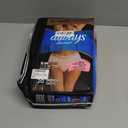 Always Discreet Boutique Incontinence and Postpartum Underwear for Women, Maximum Protection, Small/Medium, Rosy, 20 Count