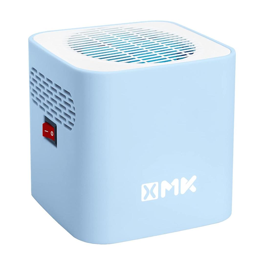 RV Fridge Fan, 3,000 RPM Motor RV Refrigerator Fan with Easy On and Off Switch, Multiple Side Vents Circulate Air Inside Efficiently, Durable Construction, Keeps Food Fresher Longer (Blue)