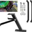 Lawn Tractor Trailer Hitch, Fits Lawn Mower, Garden Tractor, Iron Construction, Compatible Trailer-Hitch Balls 3/4'' Shank Or Smaller, Installation Instructions (LFMOT001228)