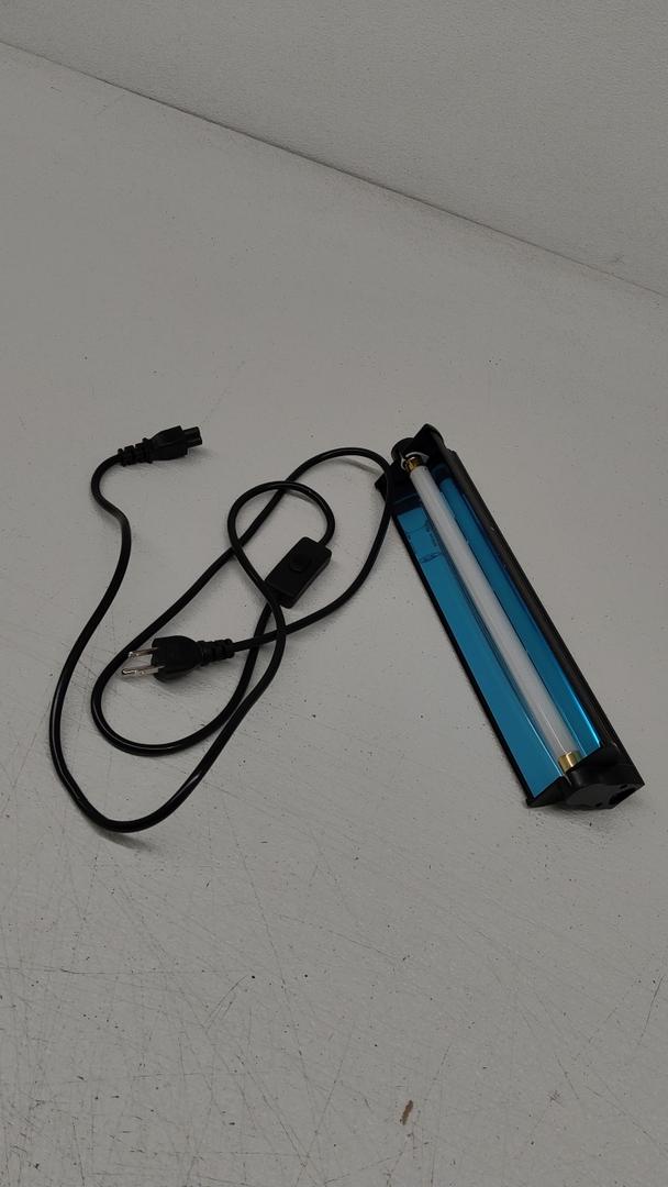 T5 UVB Reptile Light Fixture HO UVB Bulb Lighting Combo Kit, 10.0 UVB Light for Reptiles Terrarium Hood with 8W Reptile Light Bar UVA UVB Desert Lamp for Bearded Dragon Turtle Tank, 12 Inch