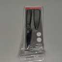 COLORI Straight Paring Knife, Black (4")