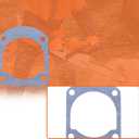 2 x 50mm Gasket Kit, For Jonsered 670, 670 CHAMP, 670 SUPER, 625, 625II, 625 SUPER For Chainsaw