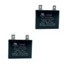 W10350564 WPW10350564 Refrigerator Compressor Capacitor, 2 Pack Replacement, Stable Start & Long-Lasting Performance