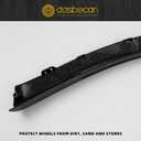 Dasbecan Wheel Arch Fender Trim Moulding Compatible With Tesla Model X