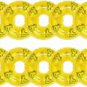 Amosfun Mini Swim Ring Ornaments 3.3 Inch Lifebuoy Float Accessories for Dollhouse Decoration Photography Props and Garden Scenes