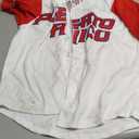 ThuhaTree Store Personalized Name & Number Sports Puerto Rico AOP Baseball Jersey Unisex M (Style 00)