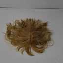 Strawberry Blonde Wig with Bangs for Women Short Curly Wavy Blonde Wig Strawberry Blonde Bob Synthetic Wig with Wig Cap