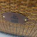 Bike Basket, Handmade Rattan Bicycle Baskets, Front Bike Baskets for Women’, Retro Style Bike Baskets for Adult Bikes (Brown)